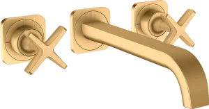 Axor Citterio E Manual Mixers 257 X 235 X 81mm Brass - Brushed