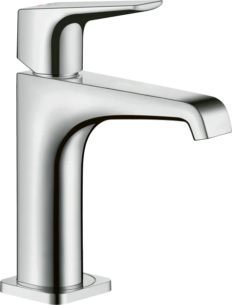 Axor Citterio E Single Lever Basin Mixer 130 With Lever Handle Without Waste Chrome