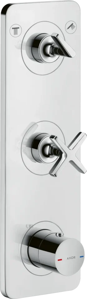 Axor Citterio E Thermostatic Shower Mixer Concealed 440 X 238 X 102mm Chrome product image - Image 2