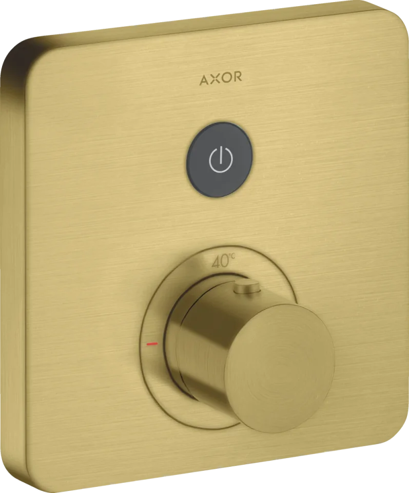 Axor Showerselect Thermostatic Shower Mixer Concealed 222 X 181 X 131mm Brass - Brushed product image - Image 2