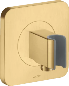 Axor Citterio E Wall Outlet 144 X 122 X 92mm Gold - Brushed