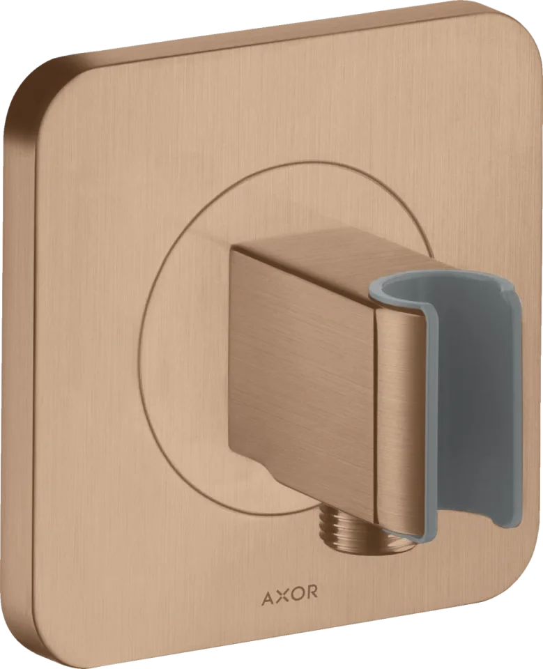 Axor Citterio E Wall Outlet 144 X 122 X 92mm Rose Gold/gold - Brushed product image - Image 2