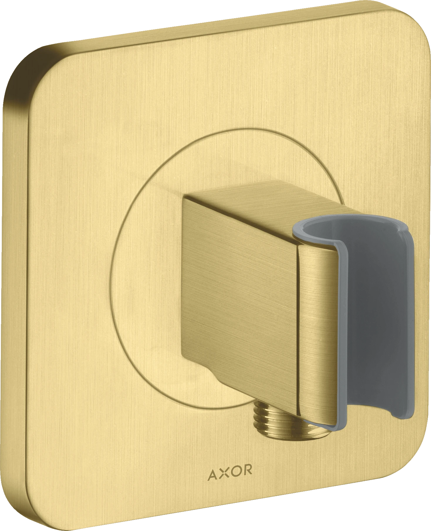 Axor Citterio E Wall Outlet 144 X 122 X 92mm Brass - Brushed