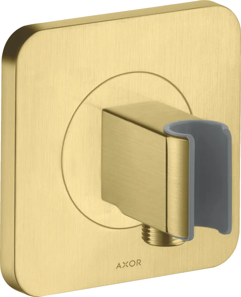 Axor Citterio E Wall Outlet 144 X 122 X 92mm Brass - Brushed