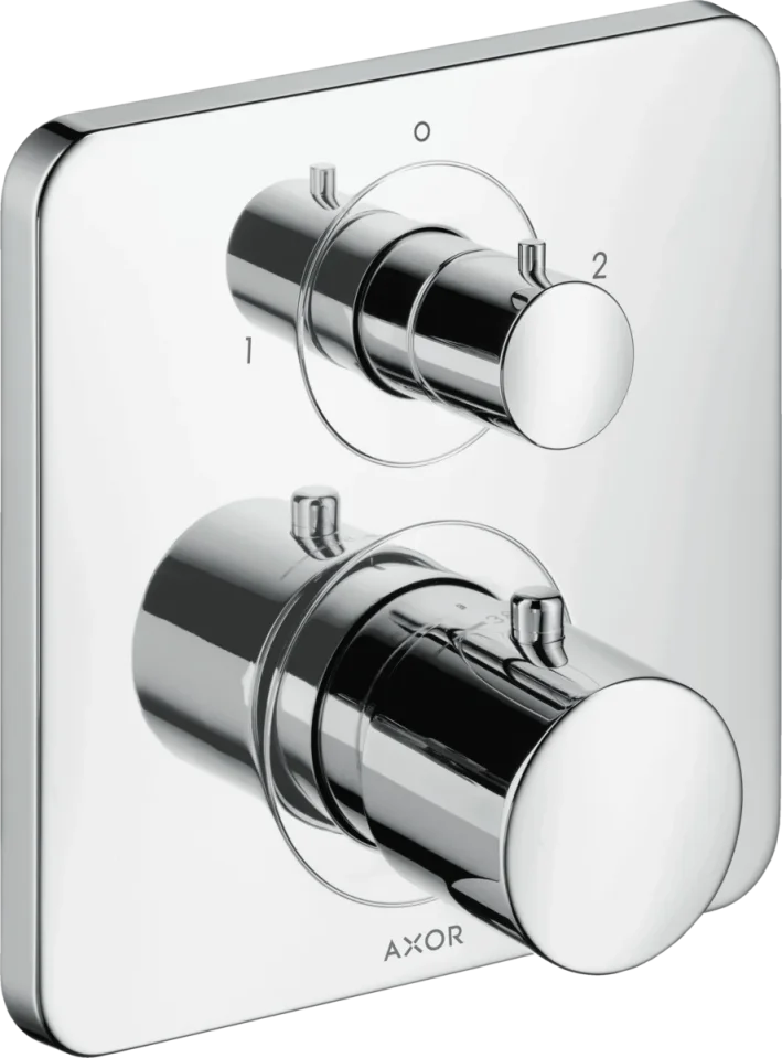 Axor Citterio M Thermostatic Shower Mixer Concealed 217 X 187 X 135mm Chrome detail view - Image 2