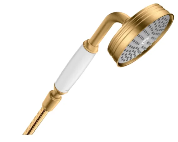Axor Montreux Hand Showers 290 X 155 X 85mm Brass - Brushed detail view - Image 3
