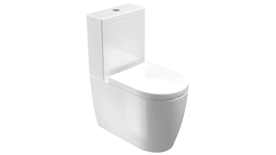 Saneux Uni Close Coupled Wc Pan - Rimless product image - Image 4