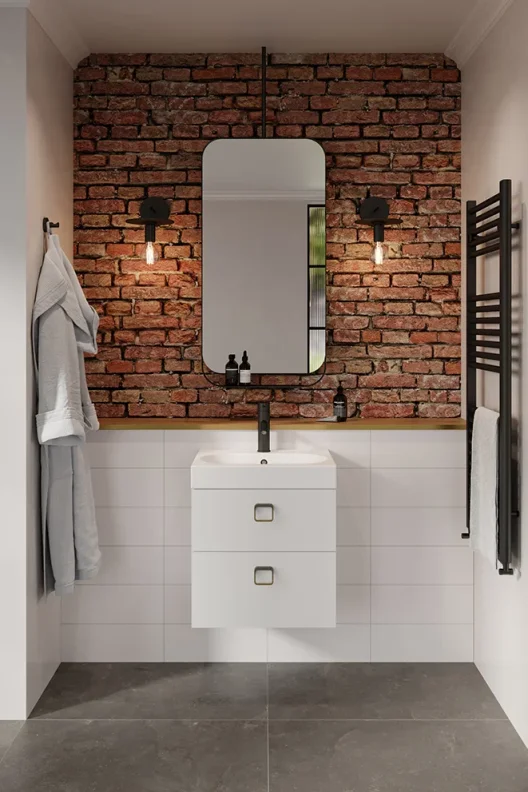 Saneux Austen 50x39cm Washbasin 1th detail view - Image 6