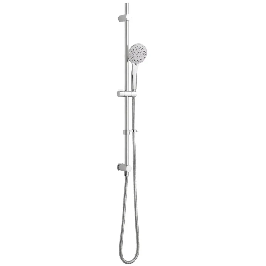 Saneux Cromwell Slider Rail Kit With Handset, Rail & Hose - Chrome detail view - Image 3