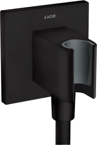 Axor Showersolutions Wall Outlet 132 X 110 X 90mm Black - Matt
