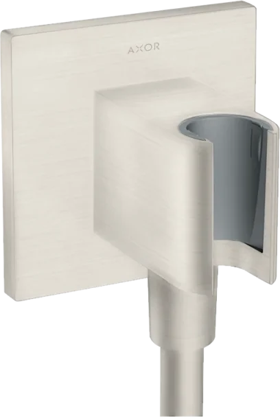 Axor Showersolutions Wall Outlet 130 X 110 X 87mm Stainless Steel product image - Image 1