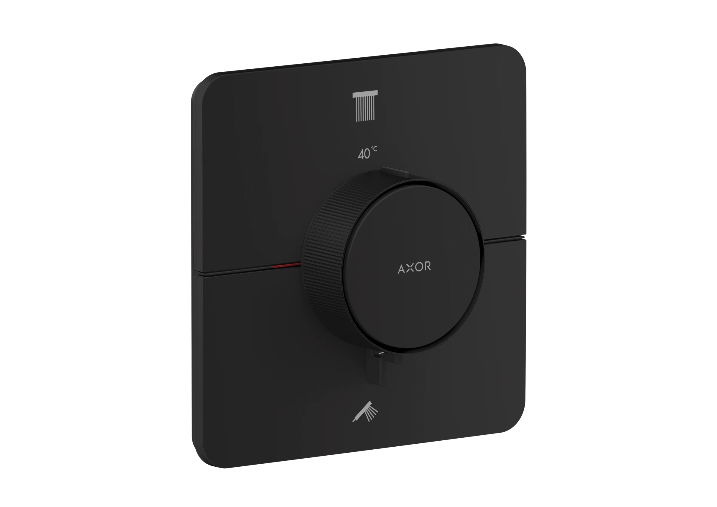 Axor Showerselect Id Thermostatic Shower Mixer Concealed 269 X 242 X 179mm Black - Matt