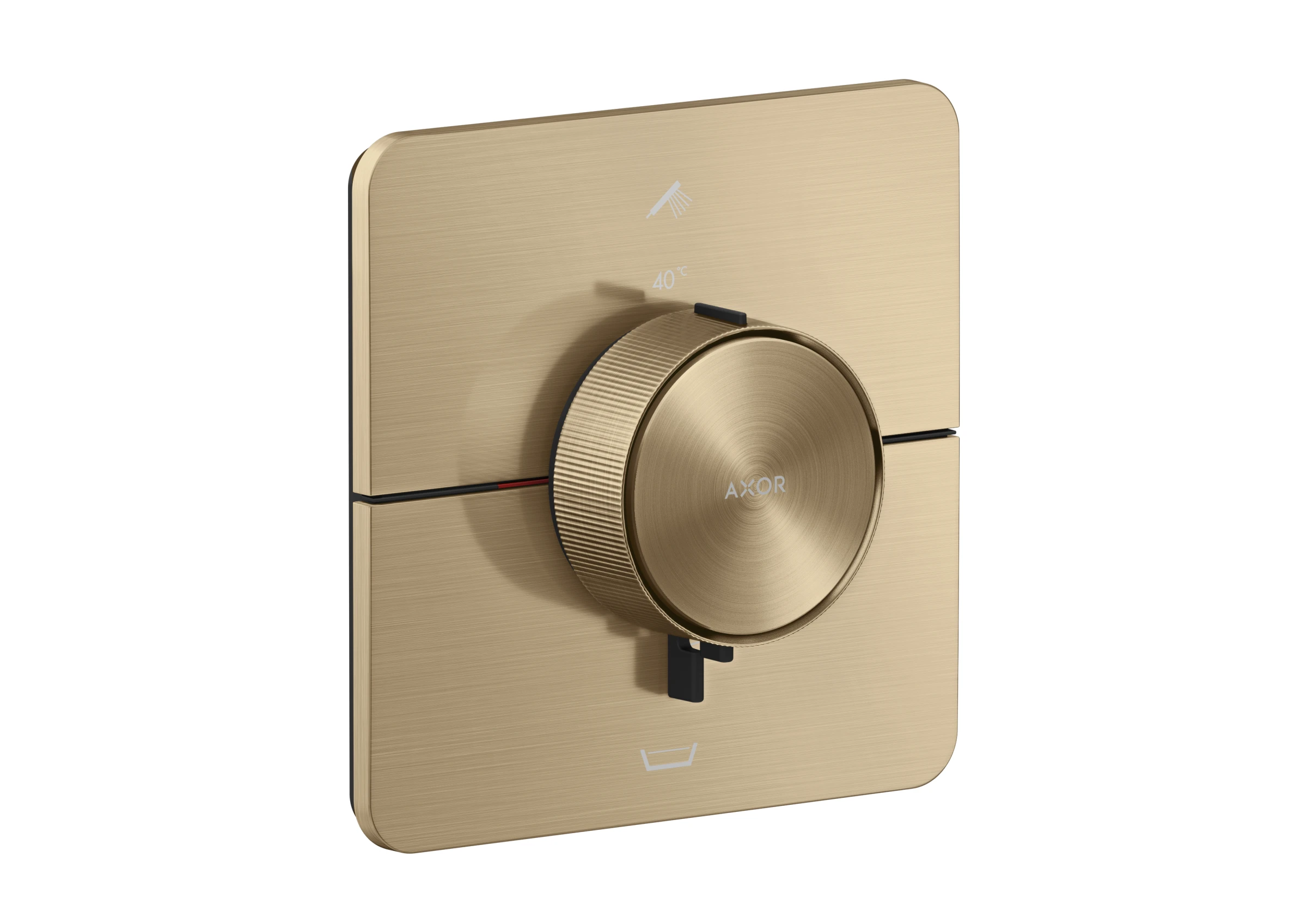 Axor Showerselect Id Thermostatic Shower Mixer Concealed 269 X 242 X 179mm Bronze - Brushed