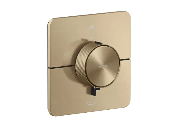 Axor Showerselect Id Thermostatic Shower Mixer Concealed 269 X 242 X 179mm Bronze - Brushed