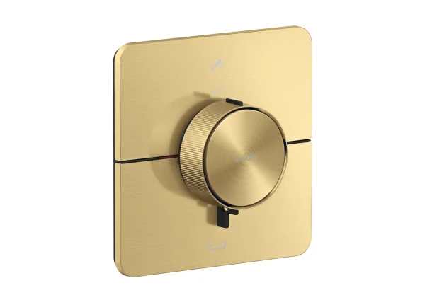 Axor Showerselect Id Thermostatic Shower Mixer Concealed 269 X 242 X 179mm Gold - Brushed