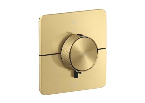 Axor Showerselect Id Thermostatic Shower Mixer Concealed 269 X 242 X 179mm Gold - Brushed