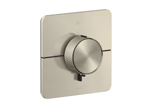 Axor Showerselect Id Thermostatic Shower Mixer Concealed 269 X 242 X 179mm Nickel - Brushed