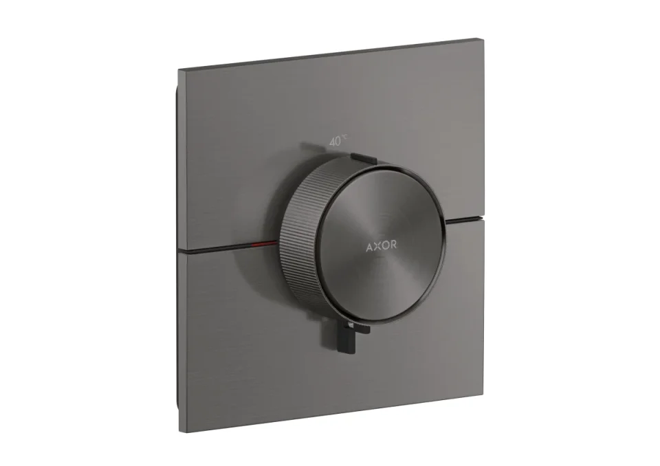 Axor Showerselect Id Thermostatic Shower Mixer Concealed 269 X 242 X 179mm Gunmetal/chrome - Brushed product image - Image 1