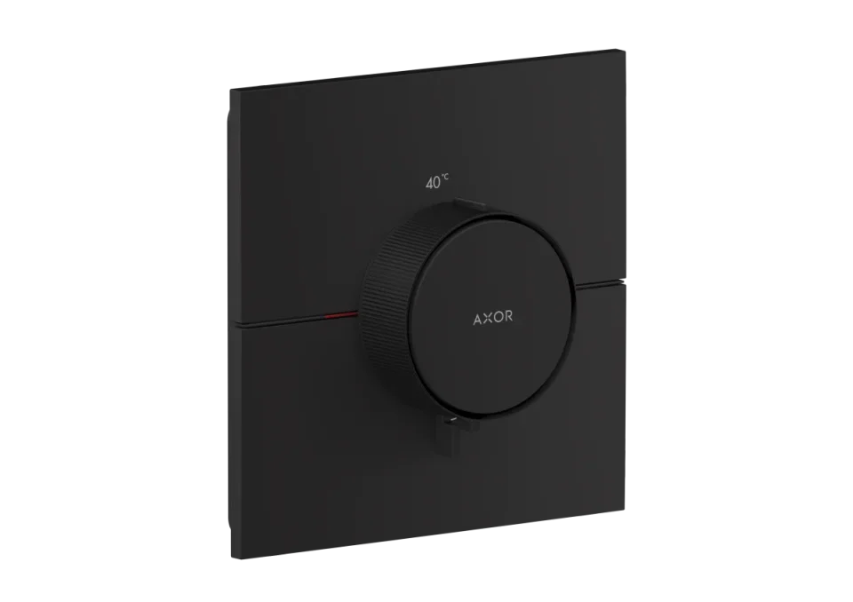 Axor Showerselect Id Thermostatic Shower Mixer Concealed 269 X 242 X 179mm Black - Matt product image - Image 1