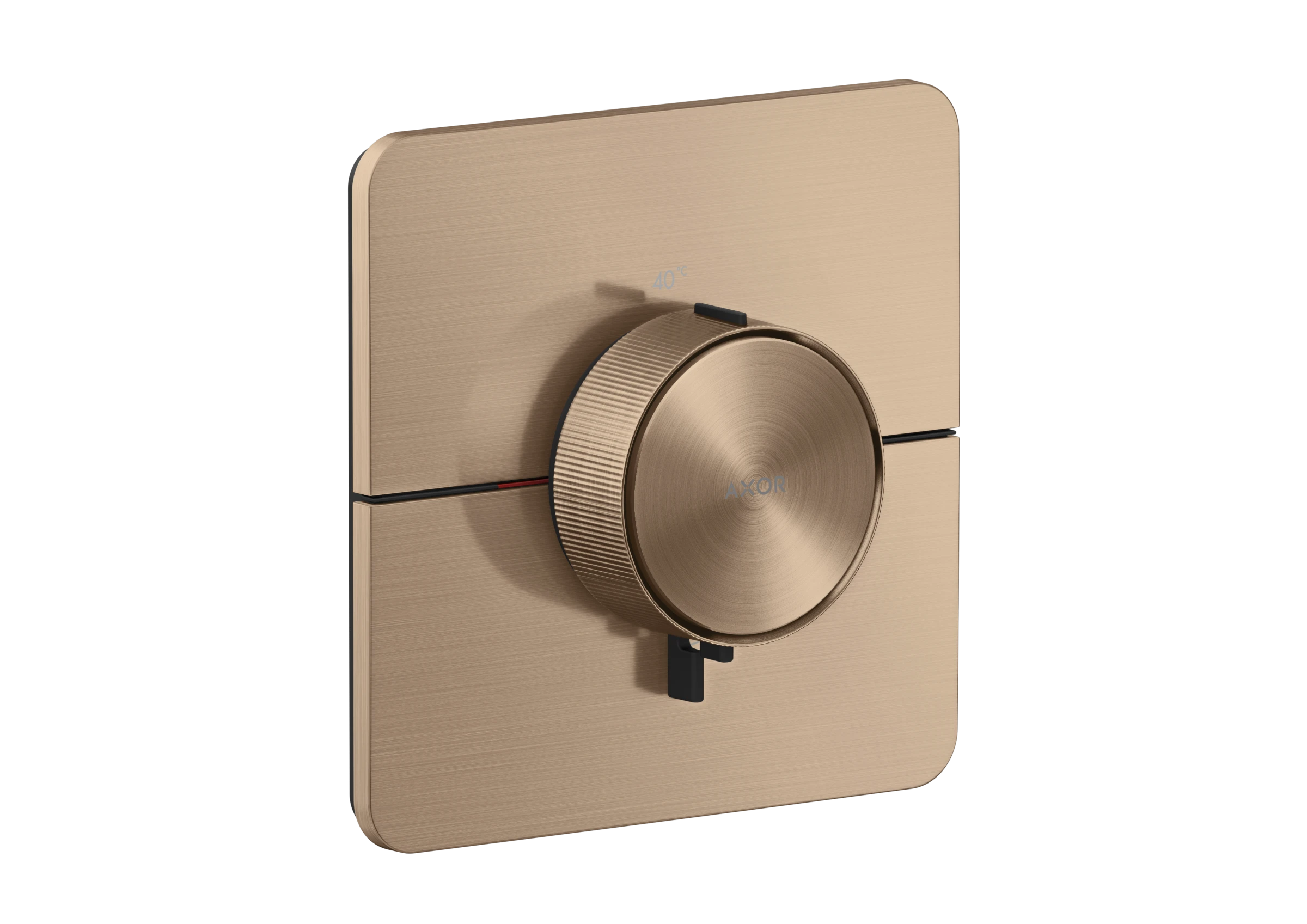 Axor Showerselect Id Thermostatic Shower Mixer Concealed 269 X 242 X 179mm Rose Gold/gold - Brushed