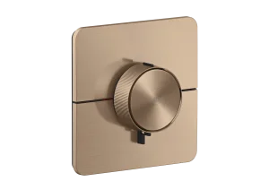Axor Showerselect Id Thermostatic Shower Mixer Concealed 269 X 242 X 179mm Rose Gold/gold - Brushed