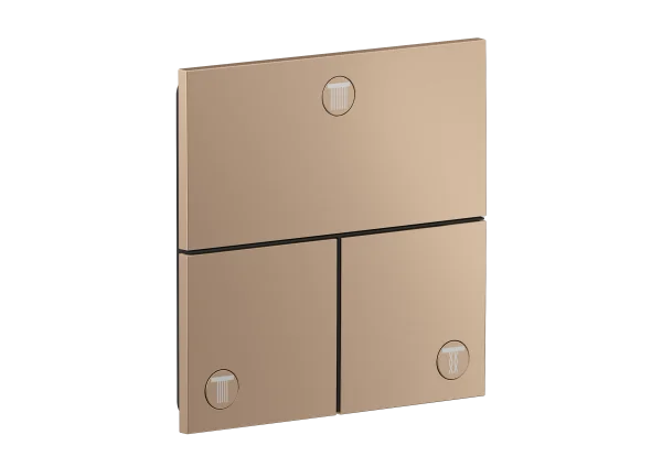 Axor Showerselect Id Valves Concealed 269 X 242 X 179mm Rose Gold/gold - Polished