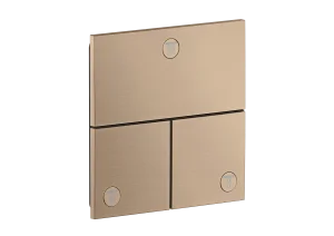Axor Showerselect Id Valves Concealed 269 X 242 X 179mm Rose Gold/gold - Brushed