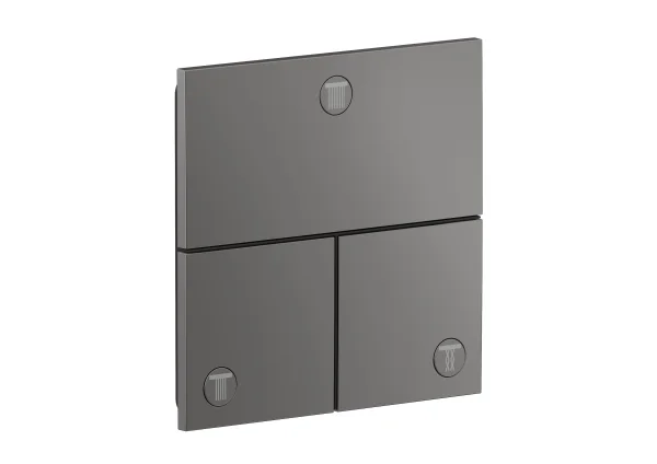 Axor Showerselect Id Valves Concealed 269 X 242 X 179mm Gunmetal/chrome - Polished