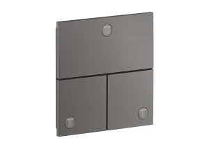 Axor Showerselect Id Valves Concealed 269 X 242 X 179mm Gunmetal/chrome - Brushed