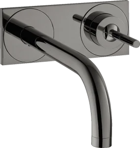 Axor Uno Manual Mixers 460 X 245 X 105mm Gunmetal/chrome - Polished
