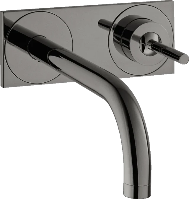 Axor Uno Manual Mixers 460 X 245 X 105mm Gunmetal/chrome - Polished product image - Image 1