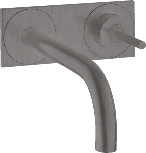 Axor Uno Manual Mixers 460 X 245 X 105mm Gunmetal/chrome - Brushed