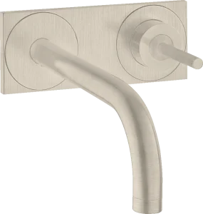 Axor Uno Manual Mixers 465 X 245 X 105mm Nickel - Brushed