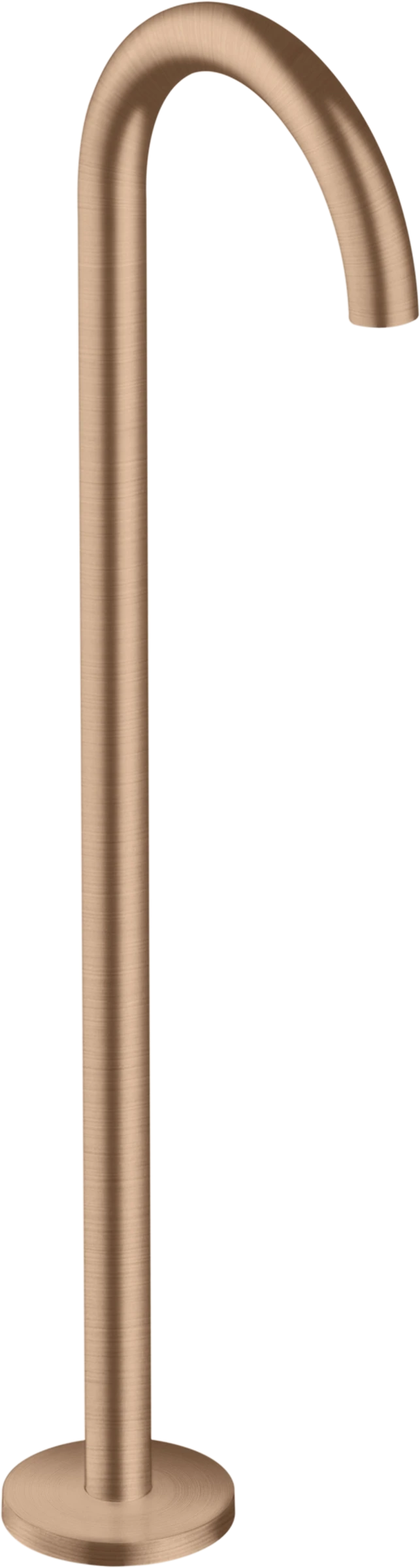 Axor Uno Bath Fillers 1200 X 380 X 230mm Rose Gold/gold - Brushed