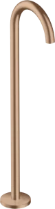 Axor Uno Bath Fillers 1200 X 380 X 230mm Rose Gold/gold - Brushed