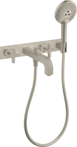 Axor Citterio Bath Mixers Concealed 504 X 263 X 128mm Nickel - Brushed