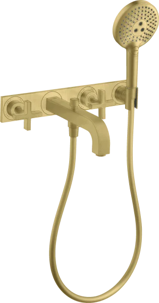 Axor Citterio Bath Mixers Concealed 504 X 263 X 128mm Brass - Brushed