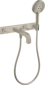 Axor Citterio Bath Mixers Concealed 504 X 263 X 128mm Nickel - Brushed