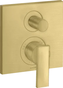 Axor Citterio Bath Mixers Concealed 217 X 187 X 135mm Brass - Brushed