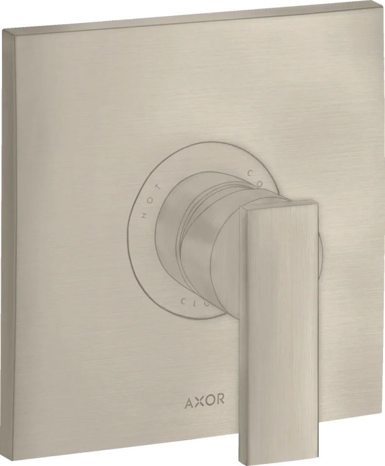Axor Citterio Shower Mixers Concealed 217 X 187 X 135mm Nickel - Brushed product image - Image 1