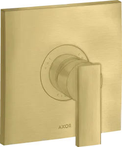 Axor Citterio Shower Mixers Concealed 217 X 187 X 135mm Brass - Brushed
