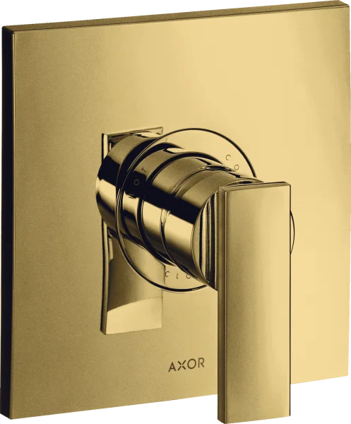 Axor Citterio Shower Mixers Concealed 217 X 187 X 135mm Gold - Polished