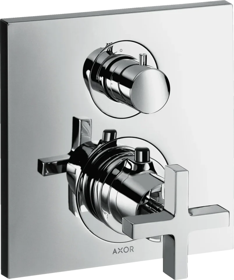 Axor Citterio Thermostatic Shower Mixer Concealed 217 X 187 X 135mm Chrome product image - Image 1