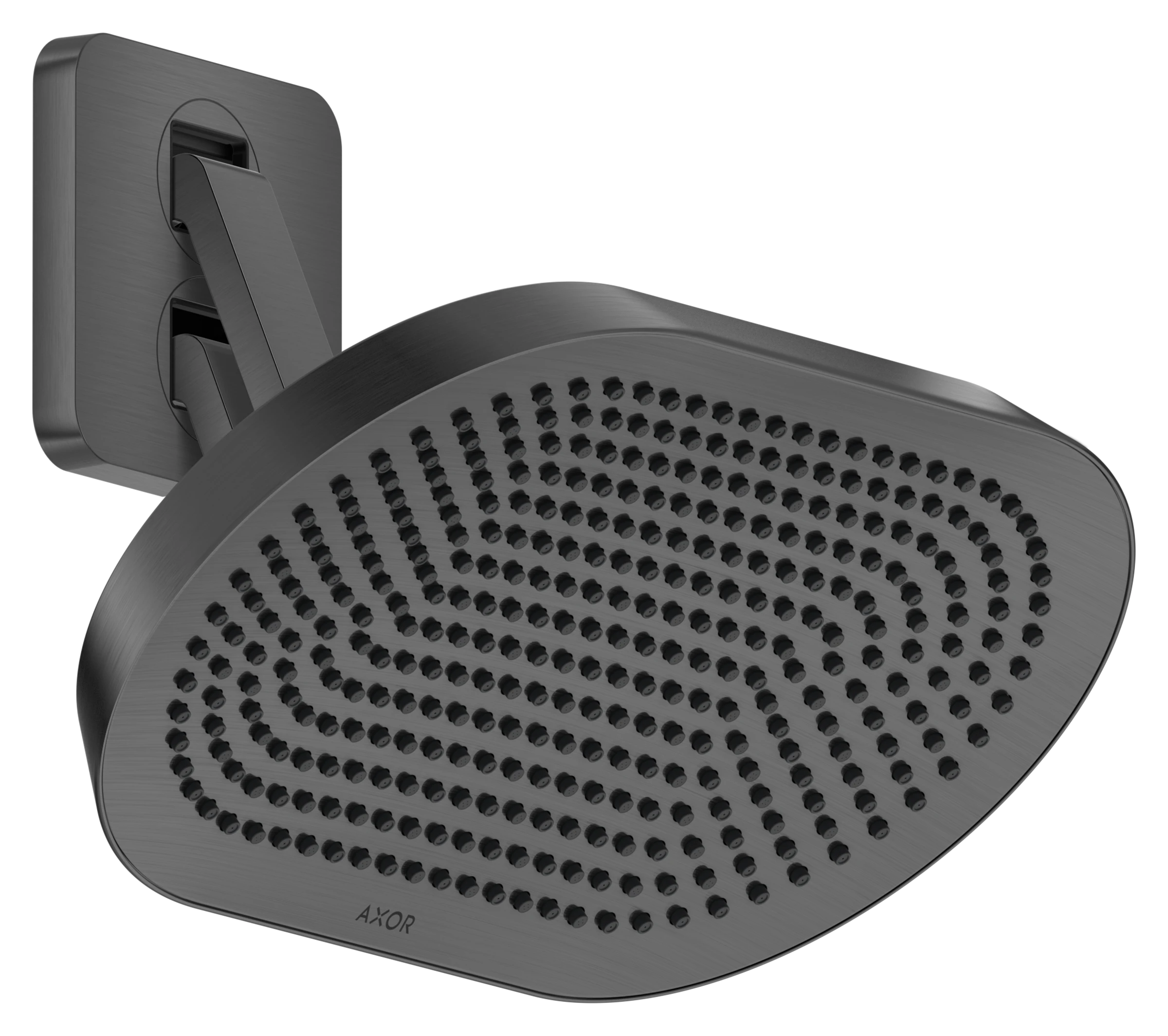 Axor Showersphere Overhead Showers 670 X 390 X 165mm Gunmetal/chrome - Brushed