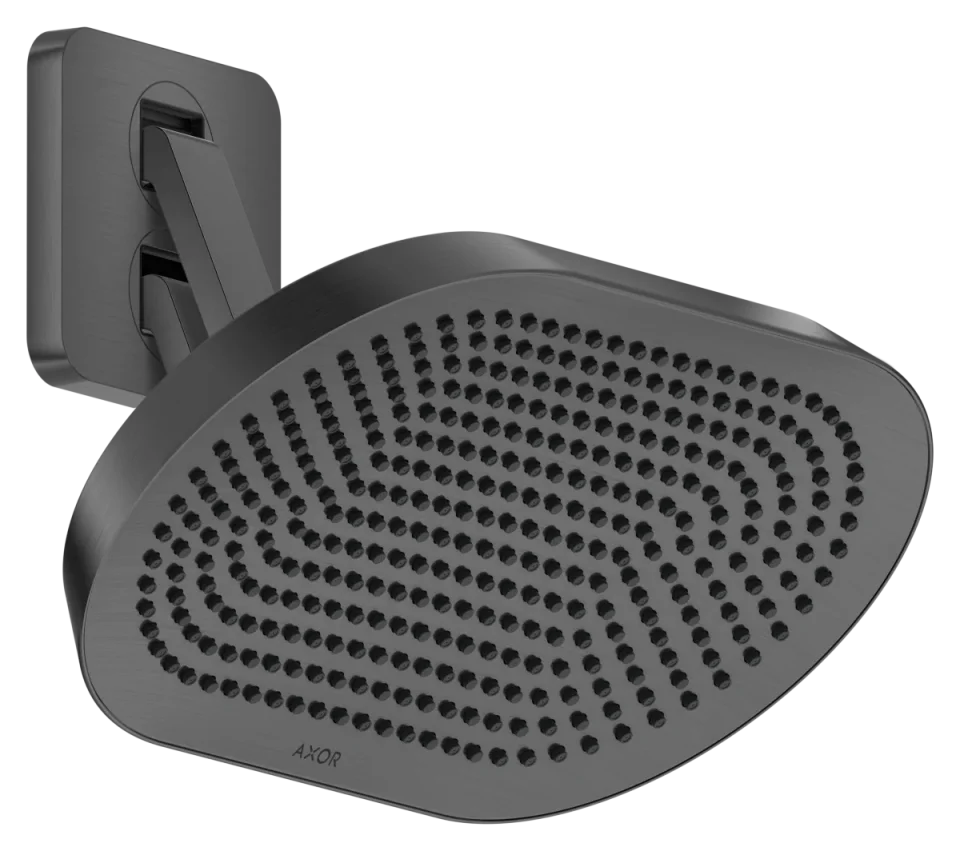 Axor Showersphere Overhead Showers 670 X 390 X 165mm Gunmetal/chrome - Brushed product image - Image 1