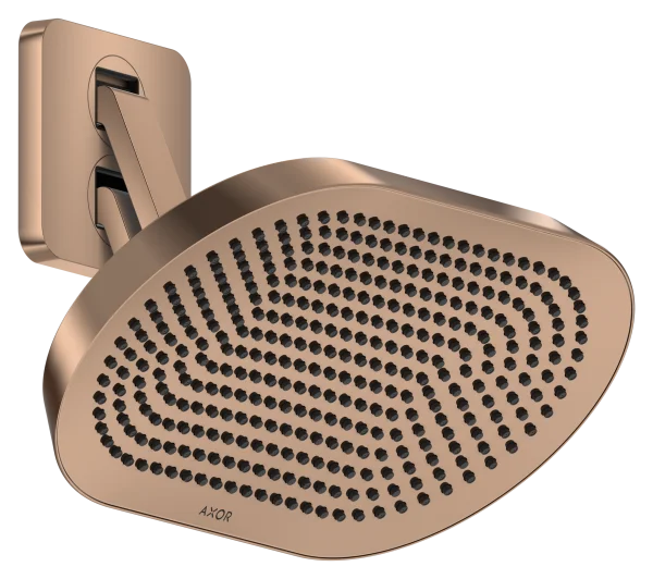 Axor Showersphere Overhead Showers 670 X 390 X 165mm Rose Gold/gold - Polished