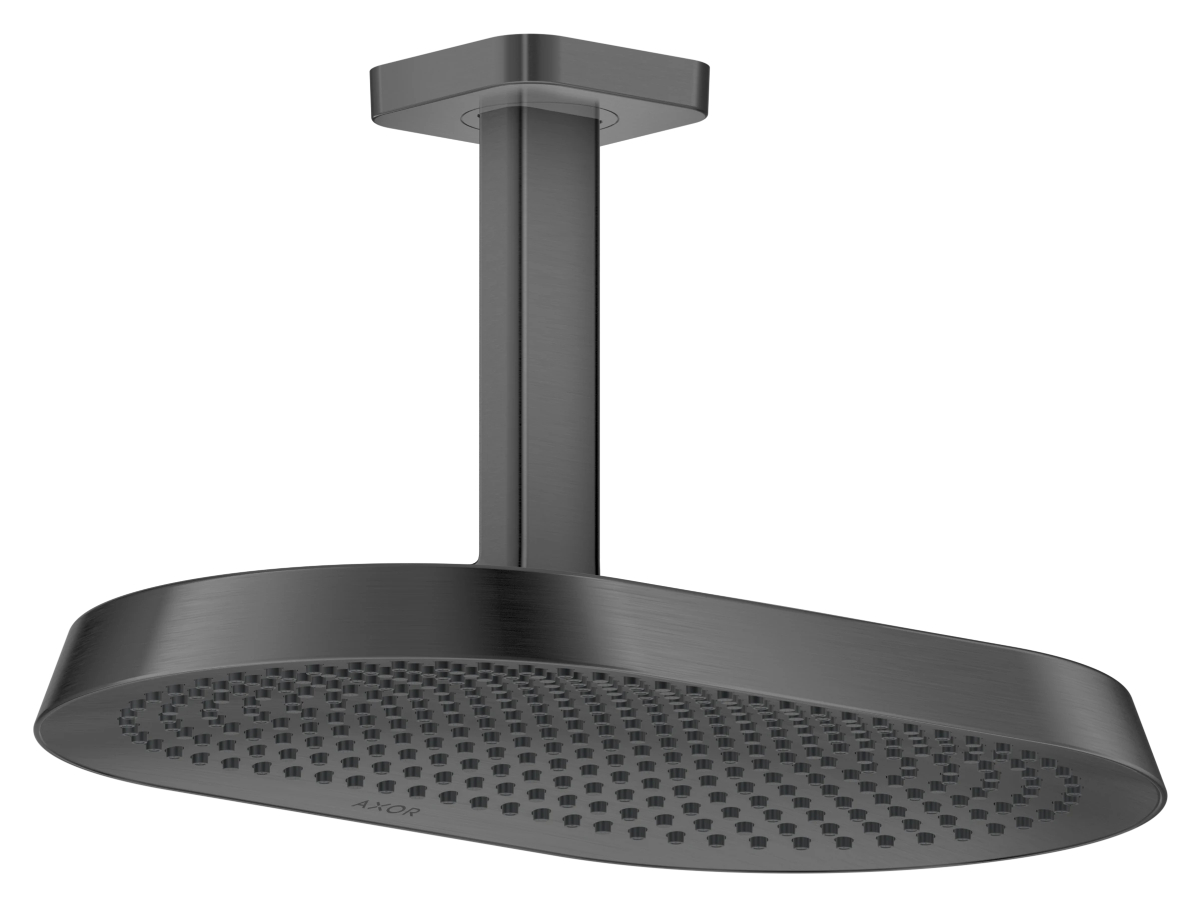 Axor Showersphere Overhead Showers 670 X 390 X 165mm Gunmetal/chrome - Brushed