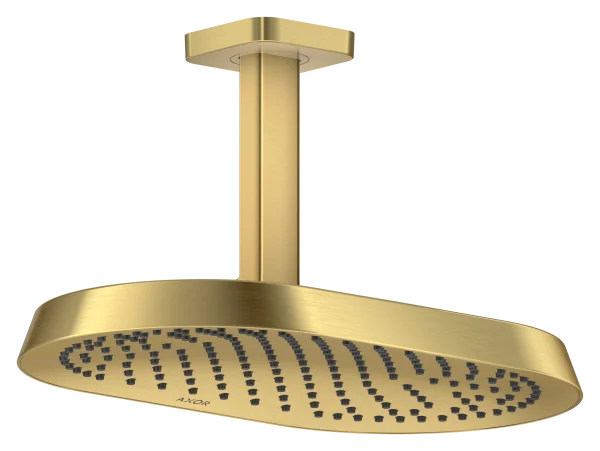 Axor Showersphere Overhead Showers 670 X 390 X 165mm Gold - Brushed
