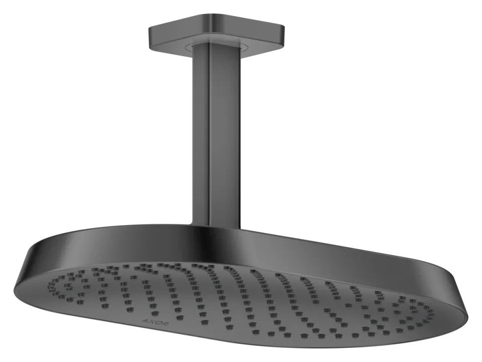 Axor Showersphere Overhead Showers 670 X 390 X 165mm Gunmetal/chrome - Polished product image - Image 1
