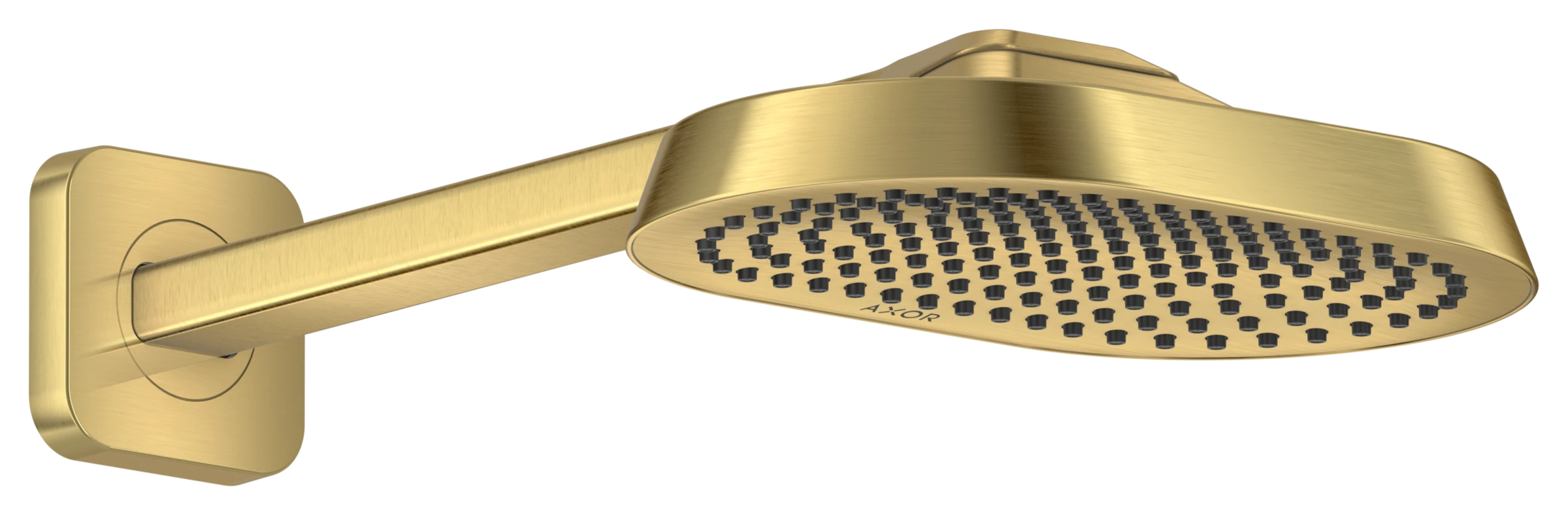 Axor Showersphere Overhead Showers 670 X 390 X 165mm Gold - Brushed